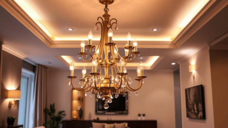 Как выбрать люстру для гостиной: 7 советов от дизайнеров